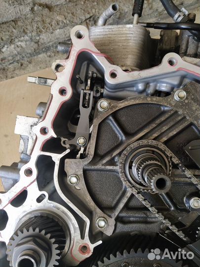 Вариатор АКПП jf017 гидроблок, бублик, корпус