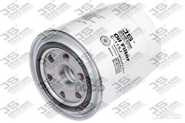 C115J Фильтр масляный toyota avensis/hiace/hilu