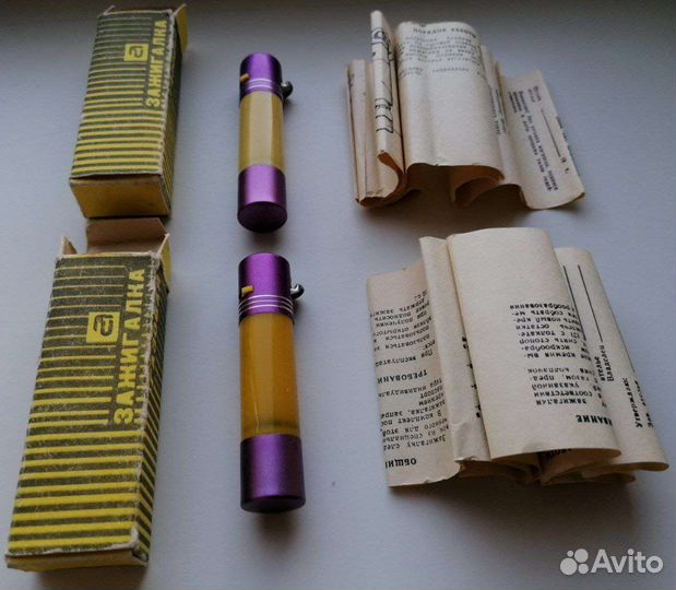 Зажигалка газовая СССР Ленинград Ленэмальер винтаж