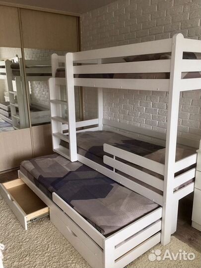 Детская кровать двухъярусная Доставка