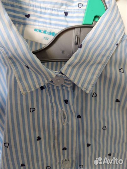 Блуза школьная 122 128