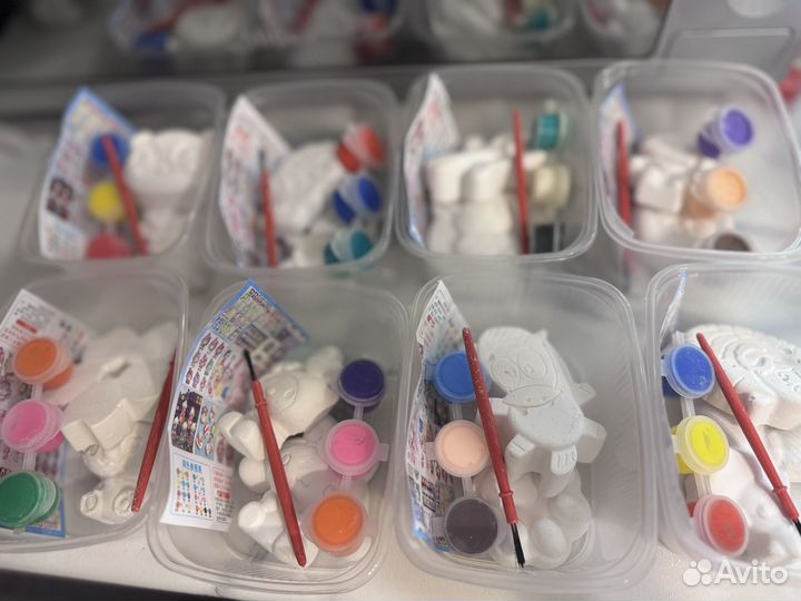 Детские наборы с фигурками для раскрашивания