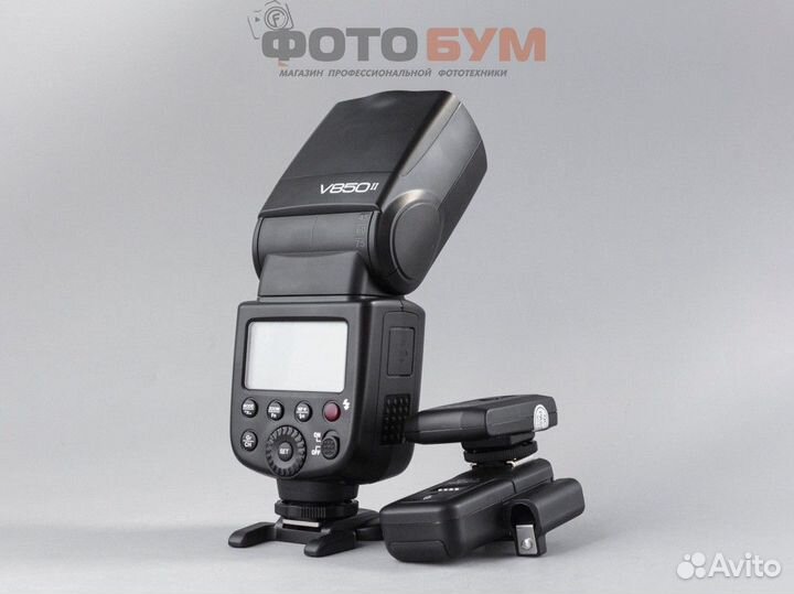 Вспышка Godox V850 II + синхронизаторы