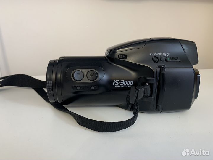 Пленочный Olympus IS 3000, вспышка и сумка