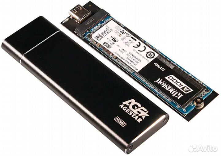 Внешний корпус для SSD/HDD Agestar 31ubnv5C (black)