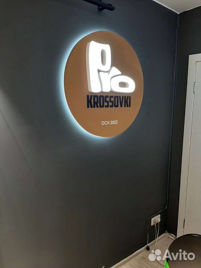 Объёмные буквы вывески