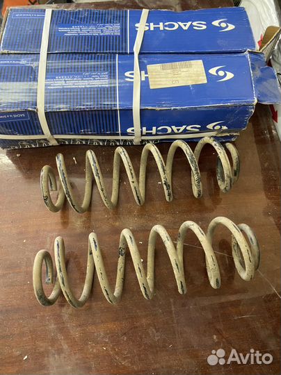 Пружины golf 5задние skoda yeti