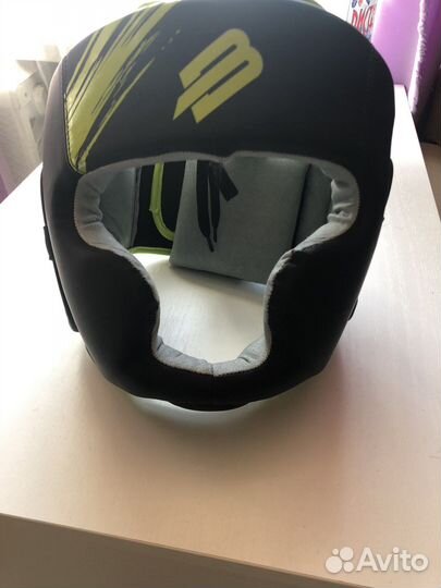 Боксерский шлем с бампером