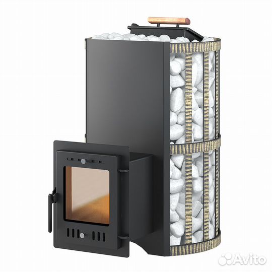 Печь Для Бани везувий Скиф с закрытой каменкой Ков