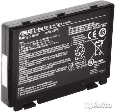 Аккумулятор A32-F82 для Asus F52 K50 K60 K70 X70