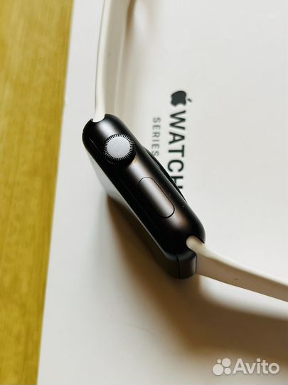 Часы apple watch 3 42mm 100% акб
