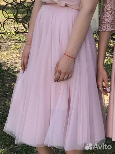 Юбка из фатина женская