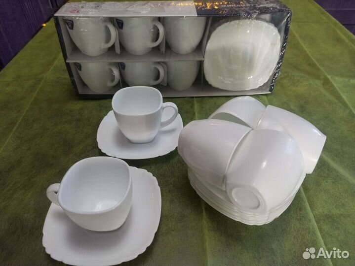 Luminarc люминарк. Тарелки и сервиз