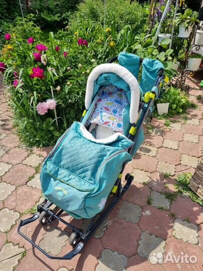 Коляска санки Nika