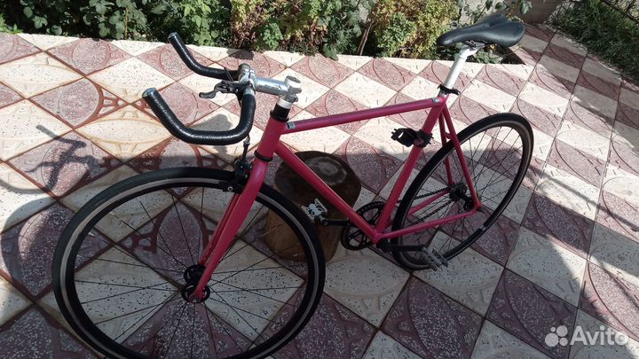 Fixed gear, single speed шоссейный велосипед