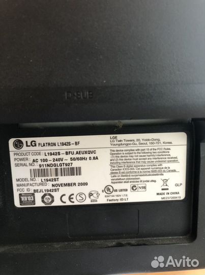 Монитор для компьютера LG