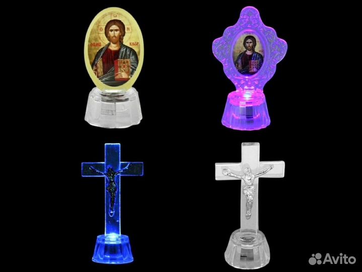Крест / Иконы со светодиодной подсветкой