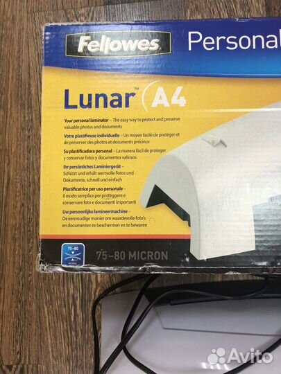 Ламинатор пакетный Fellowes Lunar A4
