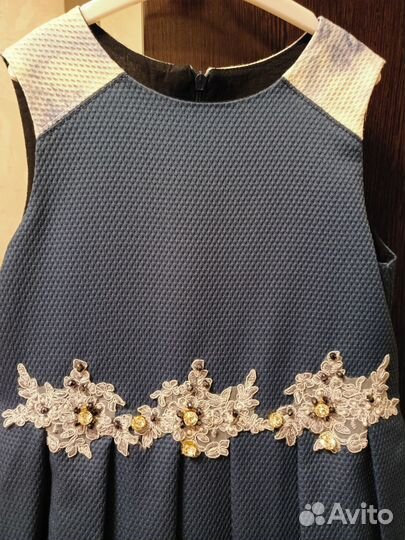 Костюм, платье с пиджаком р.134