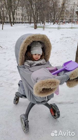 Зимний кит Stokke серого цвета