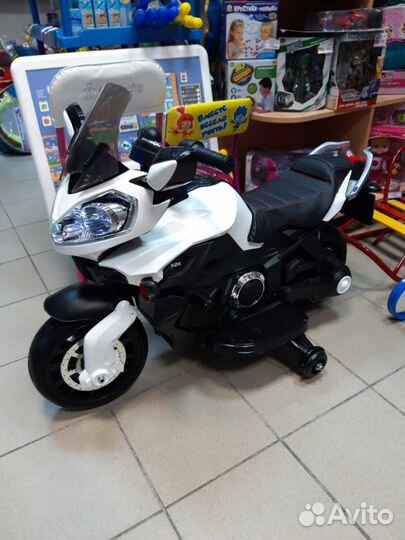 Мотоцикл на аккумуляторе новый для детей 222