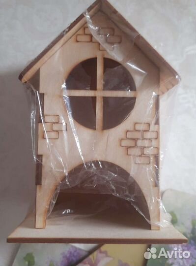 Чайный домик дерево, подставка для кружки пробка