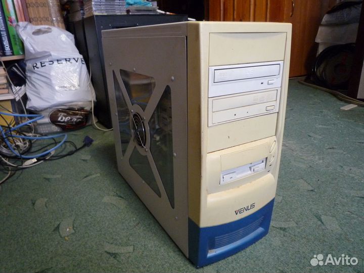 Системный блок рабоч. Pentium 4-2,8Ггц, 2Гб, 120Гб