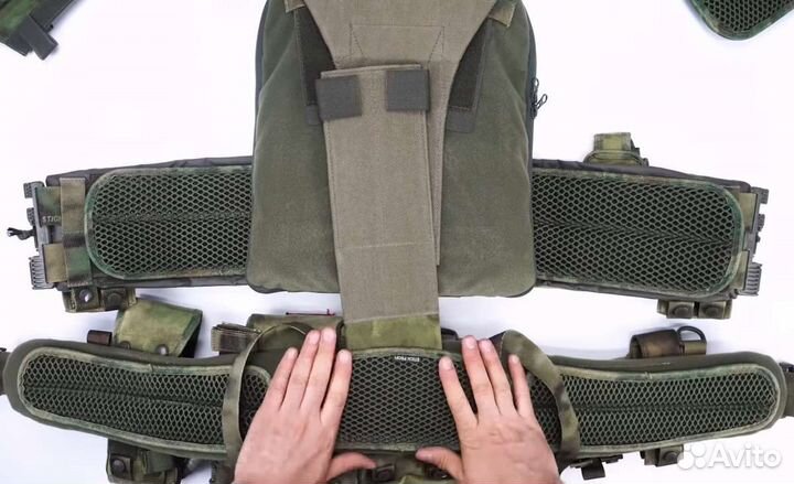 Система распределения веса бронежилета stich fram