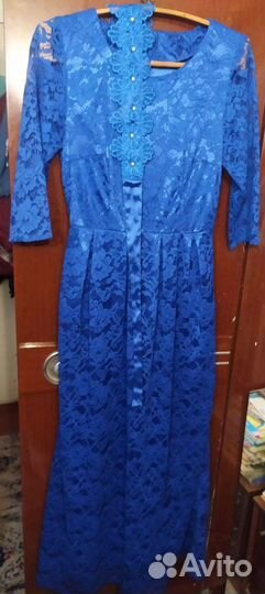 Вечернее платье длинное 46 размера