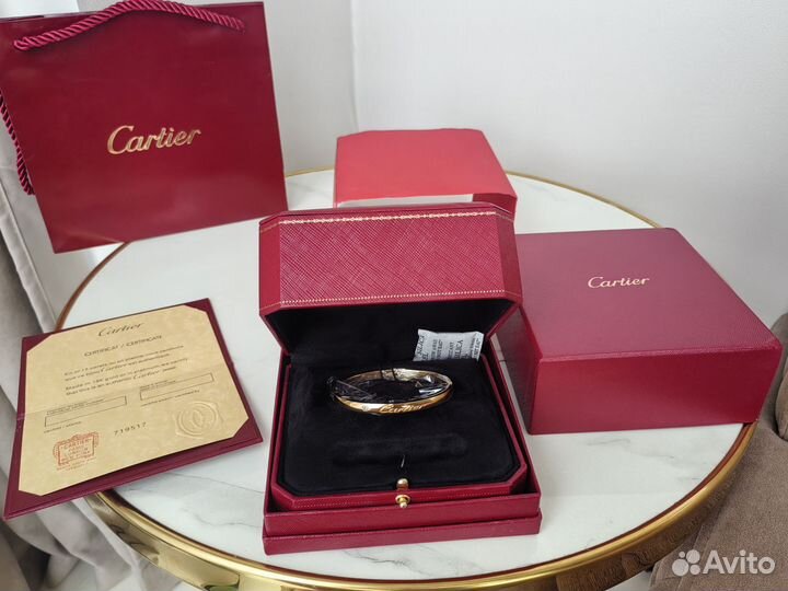 Браслет в стиле Cartier. 16 cm