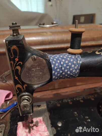 Старинная Швейная машинка Schultz-Marke