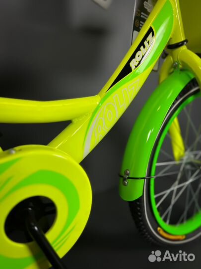 Велосипед детский Roliz 301 Зелёный 18