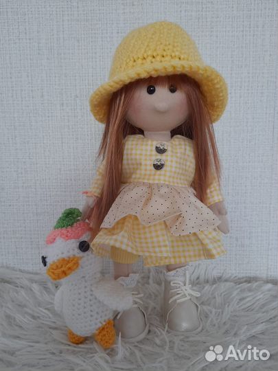 Интерьерная кукла тильда