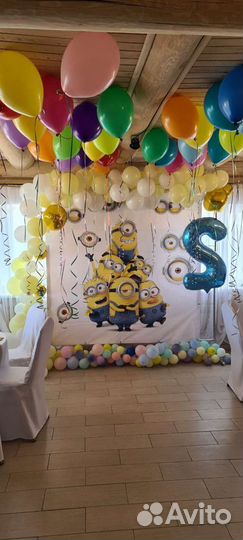 Банер на день рождения б/у