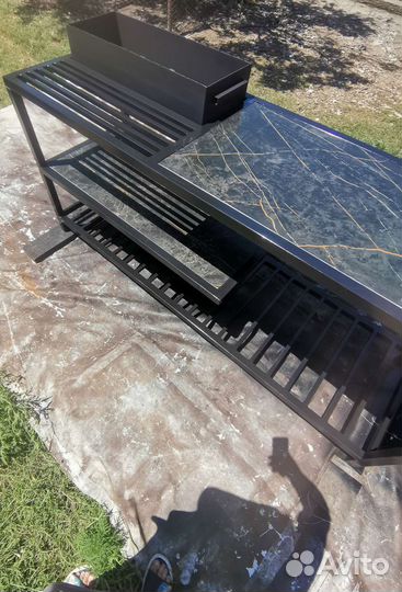 Мангал современный качественный 3метра