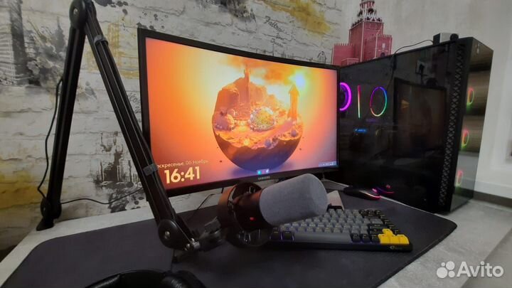 Samsung C24RG50FQI (1920х1080, VA, 144Гц)