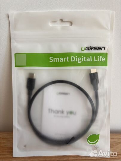 Кабель Ugreen USB-C