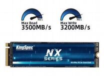 Новый SSD KingSpec M.2 NVMe 256Gb 3500 Mb/s