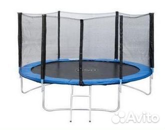 Батут 10FT (3.05 метра) с защитной сеткой и лестн