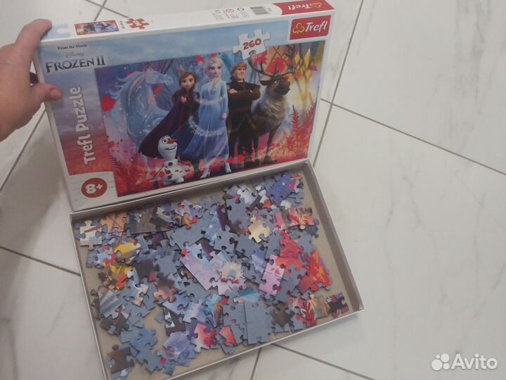 Пазлы Холодное сердце 2. 260 шт