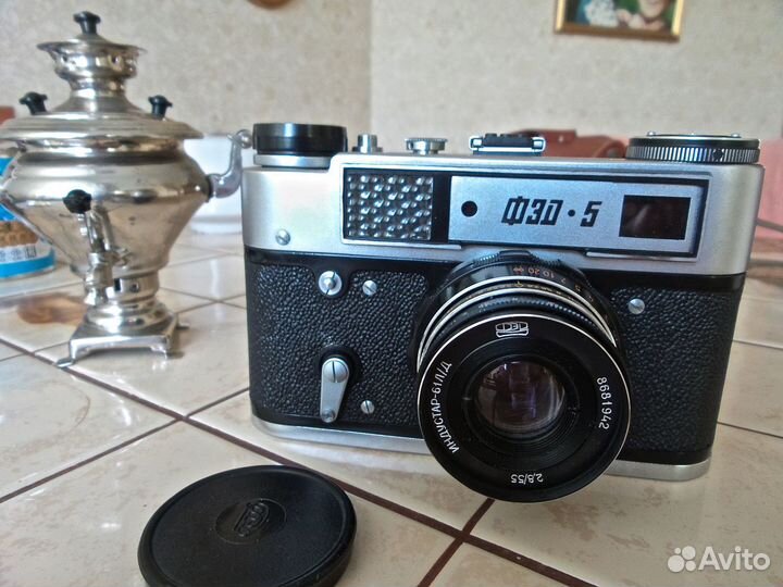 Фотоаппарат фэд 5 с объктивом Индустар 61 л/д