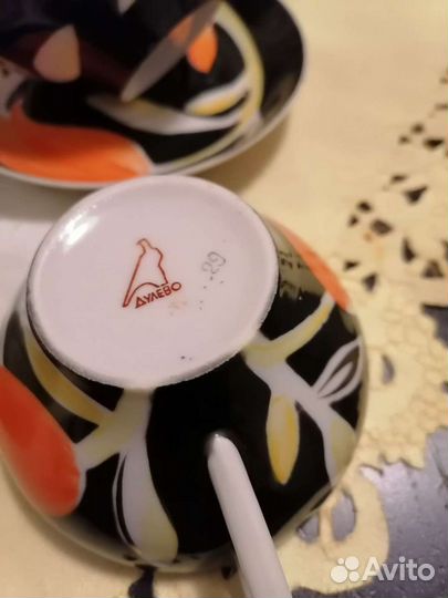 Чайная пара дулево тульпаны