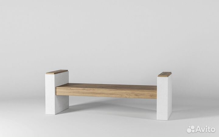 Бетонные лавочки на заказ и в наличии