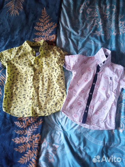 Рубашки на мальчика