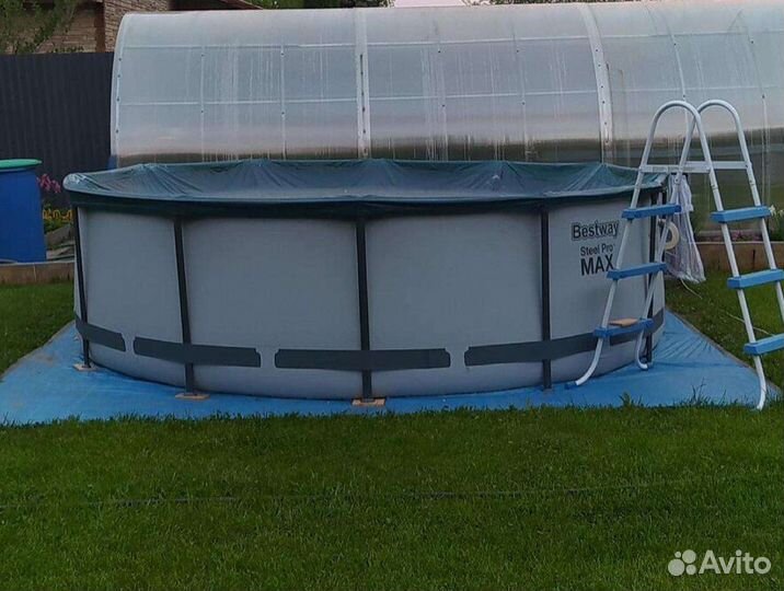 Каркасный бассейн intex 305 76