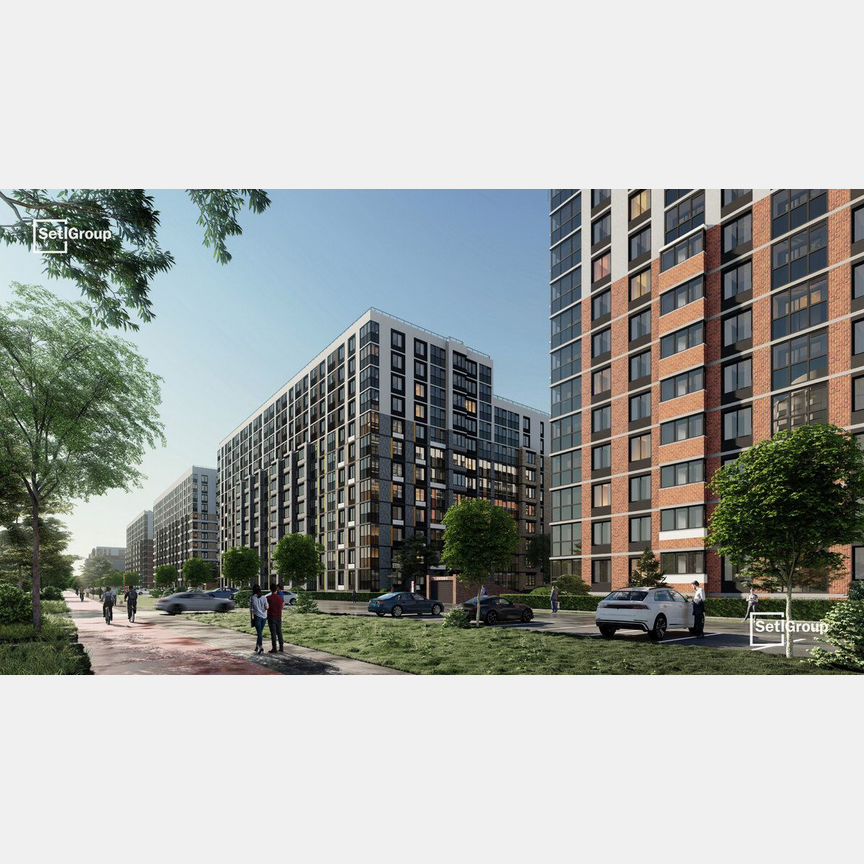 1-к. квартира, 35,1 м², 4/12 эт.