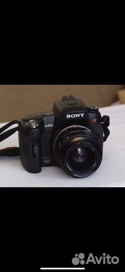 Зеркальный фотоаппарат sony