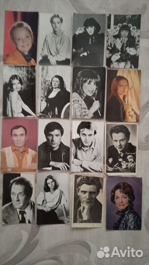Открытки из СССР. Актеры