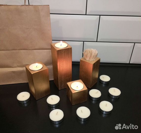 Набор подсвечников