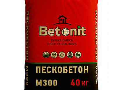 Сухая смесь Betonit (Бетонит) М-300 40 кг